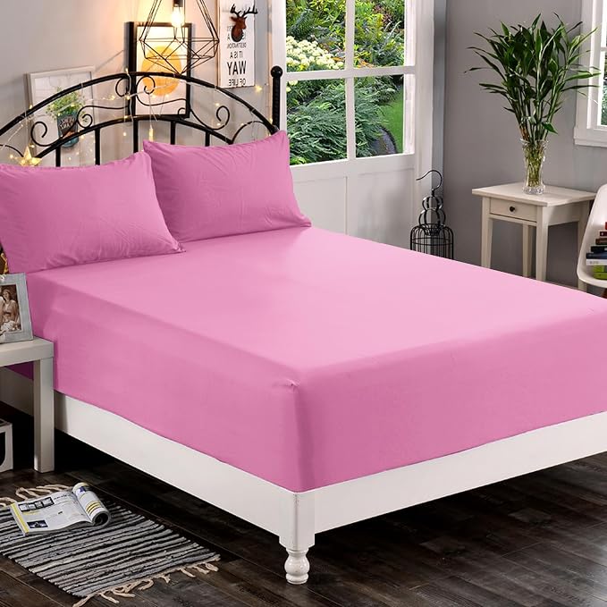 Elegant Comfort 1500 Premium Quality Fitted Sheet Ultra Soft 18-24 Inch Extra - Image 2