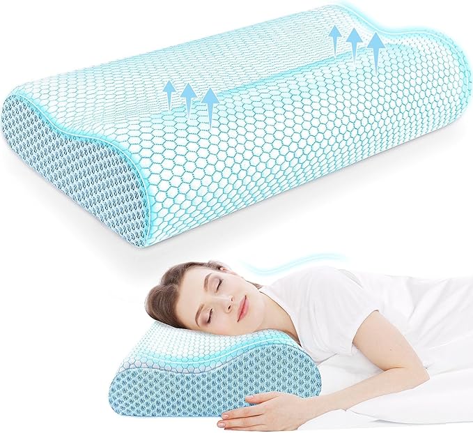 CloudBliss Neck Pillow for Sleeping, Ergonomic Cervical Neck Pillow for Neck by CloudBliss