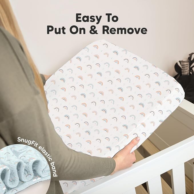 KeaBabies 2-Pack Organic Crib Sheets - Image 6