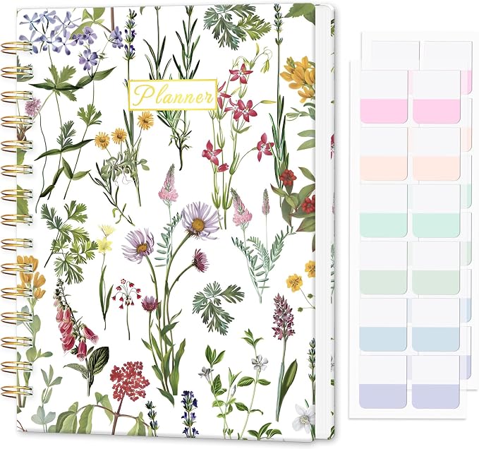 Undated Weekly and Monthly Planner – 12-Month To Do List Notebook Organizer by PIOOJK