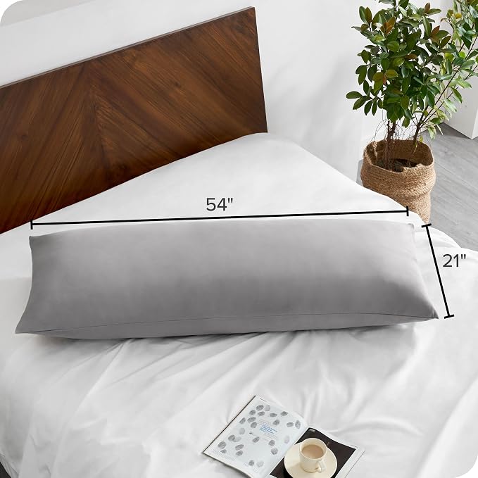 Bare Home Microfiber Body Pillow Cover - Image 3