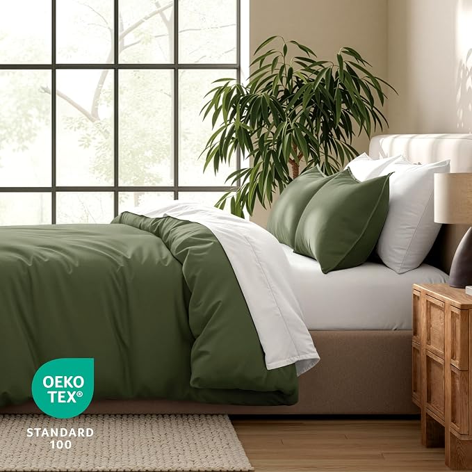 Bare Home Bedding Duvet Cover California King Size - Image 5