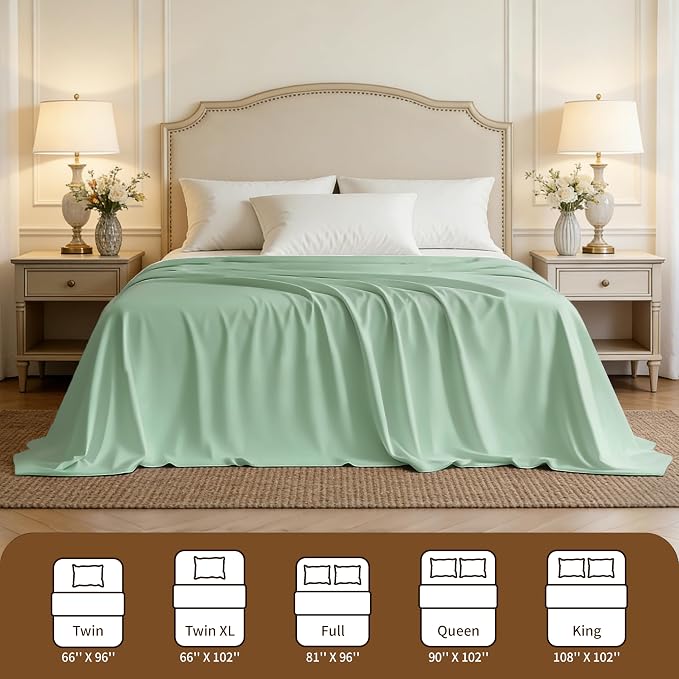 HBHLFZ Twin XL Flat Sheet - Image 3