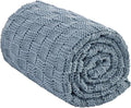 Knitted Weighted Blanket for Adult, No Beads Heavy Blanket 60” x 80'' 10lbs by Unknown