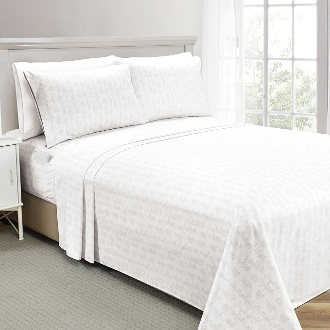Elegant Comfort Softest and Coziest 6-Piece Sheet Set by ELEGANTCOMFORT