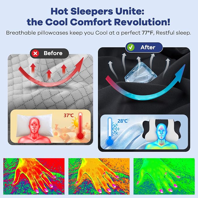 Cervical Neck Pillow for Pain Relief, Cervical Pillow - Image 5