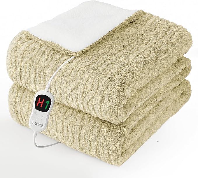 Homemate Electric Heated Blanket Twin Size by Homemate