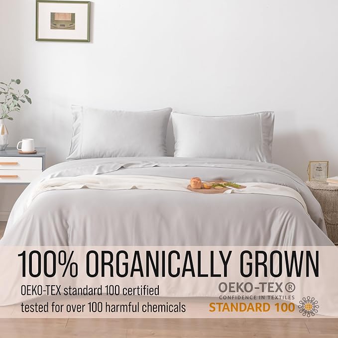 Bella Coterie King Size Fitted Sheet Only | Luxury Bamboo Viscose | 100% - Image 4
