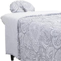 ForPro Premium Designer Flannel 3-Piece Massage Sheet Set, Island Tranquility by ForProProfessionalCollection
