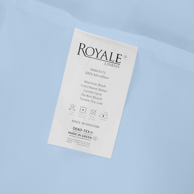 Royale Linens Fitted Sheet King - Image 9