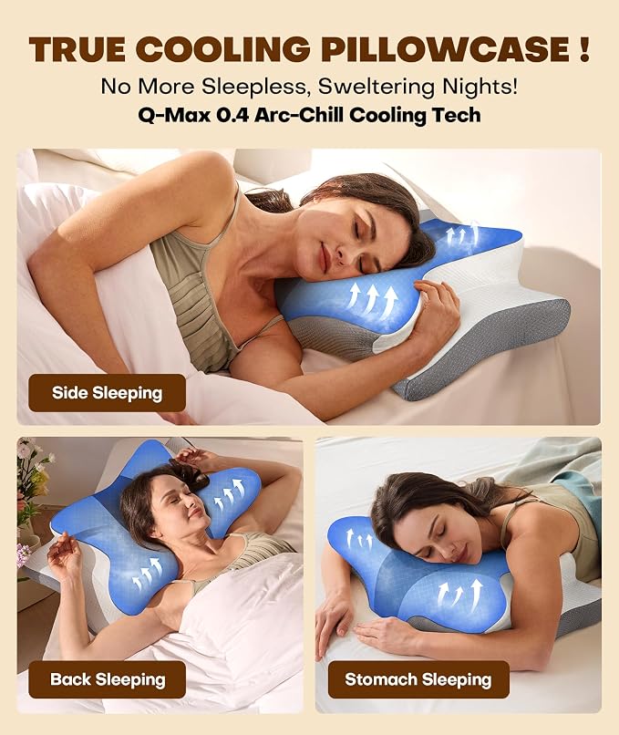 Cozyplayer True Cooling Cervical Neck Pillow - Image 4