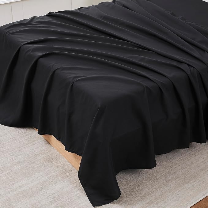 King Size Flat Sheet Only by SweetHomeCollection