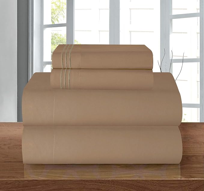 Elegant Comfort Luxury Soft 1500 Premier Egyptian 4-Piece Premium Hotel Quality - Image 2