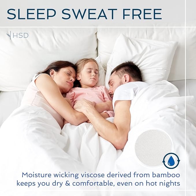 Hotel Sheets Direct 100% Viscose Derived from Bamboo Sheets Set Twin XL - Image 5
