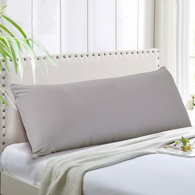 EVOLIVE Body Pillow Cover 21"x54", Ultra Soft Microfiber Pillowcase - Image 2