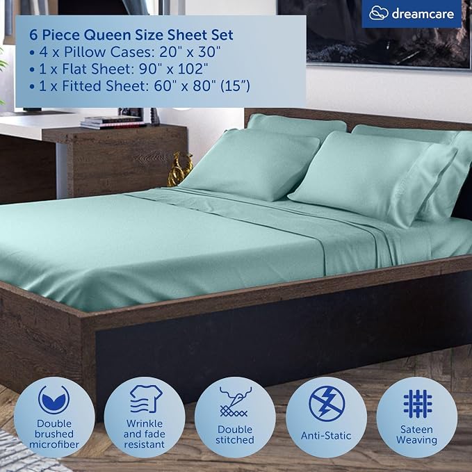 DREAMCARE Queen Sheet Set - Image 3