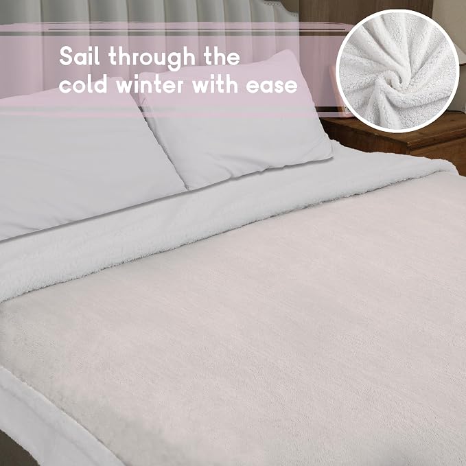 Heated Blanket Electric Blanket Full Size 72''x84'' - Image 8