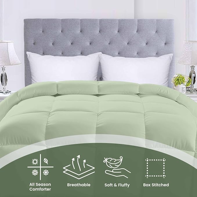 Utopia Bedding Comforters Twin Size, All Season Duvet Insert, Down Alternative - Image 3