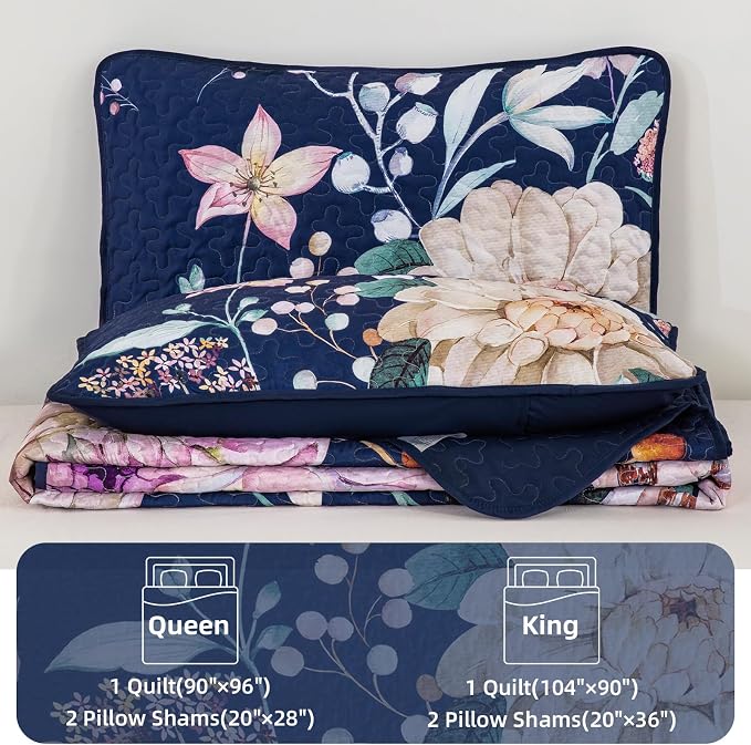 Drucon Floral Quilt Queen Size - Image 6