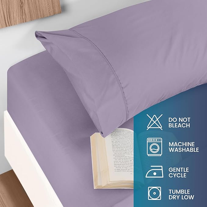 Utopia Bedding Twin Size 3 Piece Sheet Set - Image 5