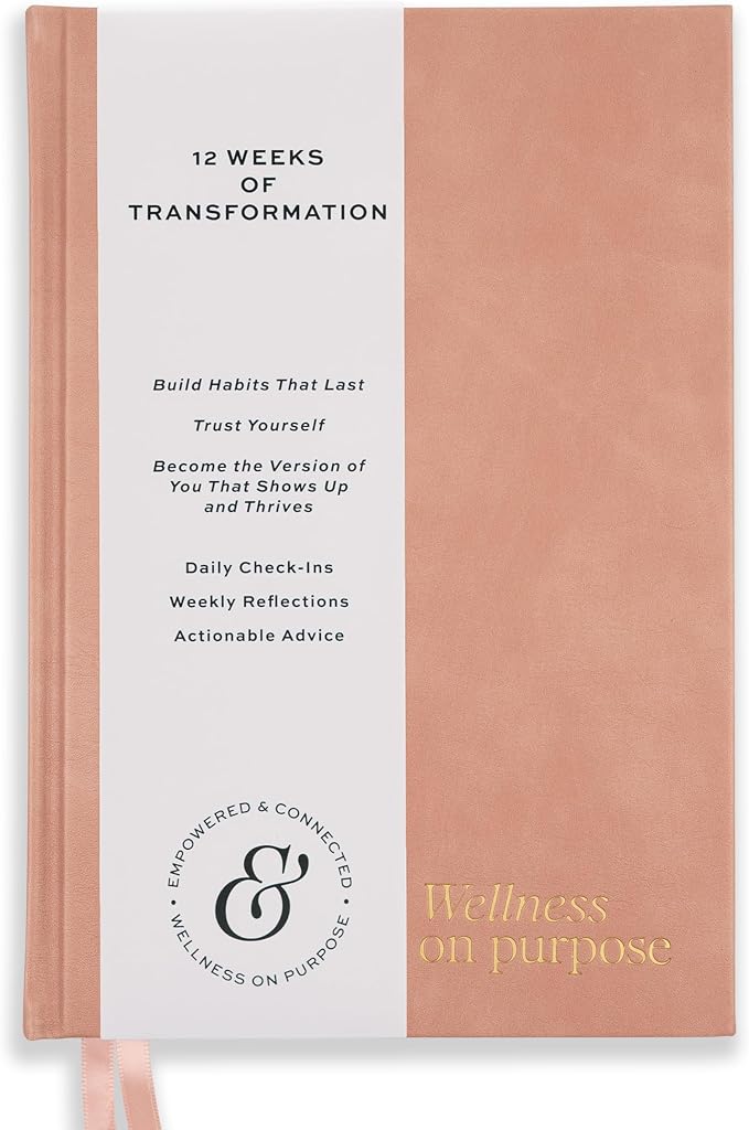 Paper & Progress Wellness Journal – 12-Week Fitness & Self Care Journal by Unknown