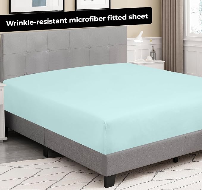 Royale Linens Fitted Sheet Twin XL - Image 8