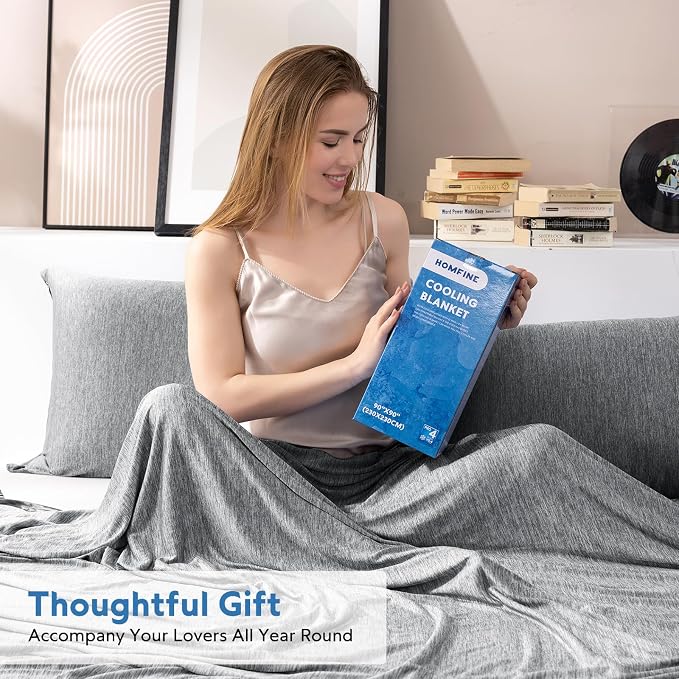 HOMFINE Cooling Blankets for Hot Sleepers - Image 6