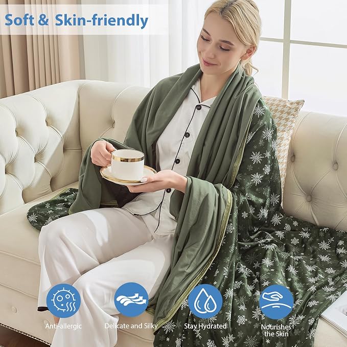 OIGAE Cooling Blanket for Hot Sleepers - Image 3