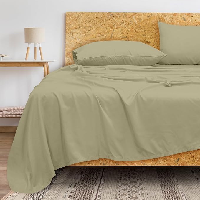 Royale Linens 300 Thread Count 100% Long Staple Combed Cotton Flat Sheet - Image 9