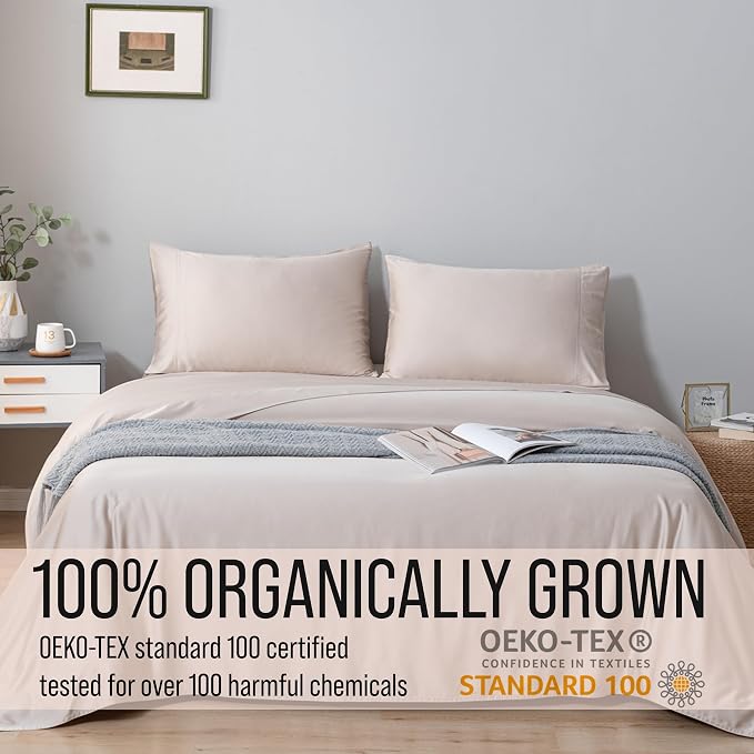 Bella Coterie | Luxury Bamboo Viscose Standard Size Pillowcase Set | 100% - Image 4