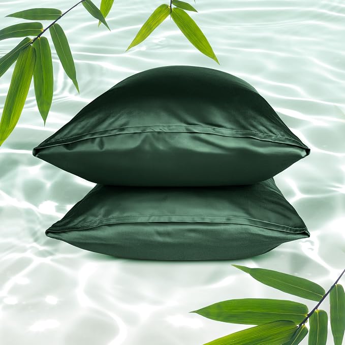 Bare Home 100% Rayon Made from Bamboo Luxury King Size Set of 2 Cooling by BareHome