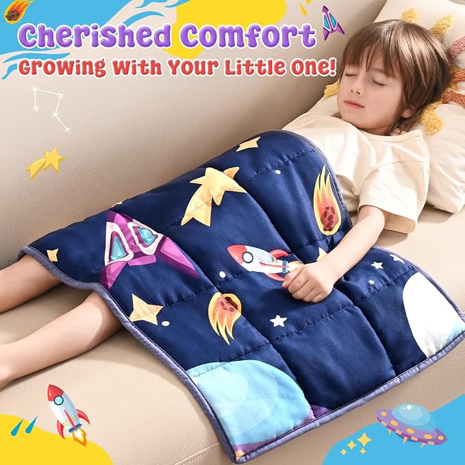 anfie Weighted Lap Pad 2 Pounds, Weighted Blanket Cooling Blanket - Image 3