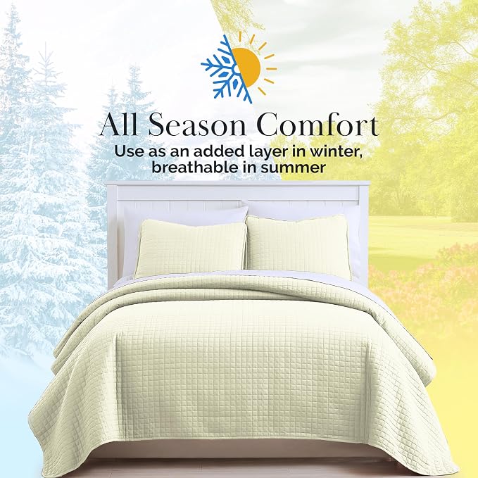 Southshore Fine Living, Inc. Full/Queen Size Quilt Bedding Set, Wrinkle-Free - Image 9