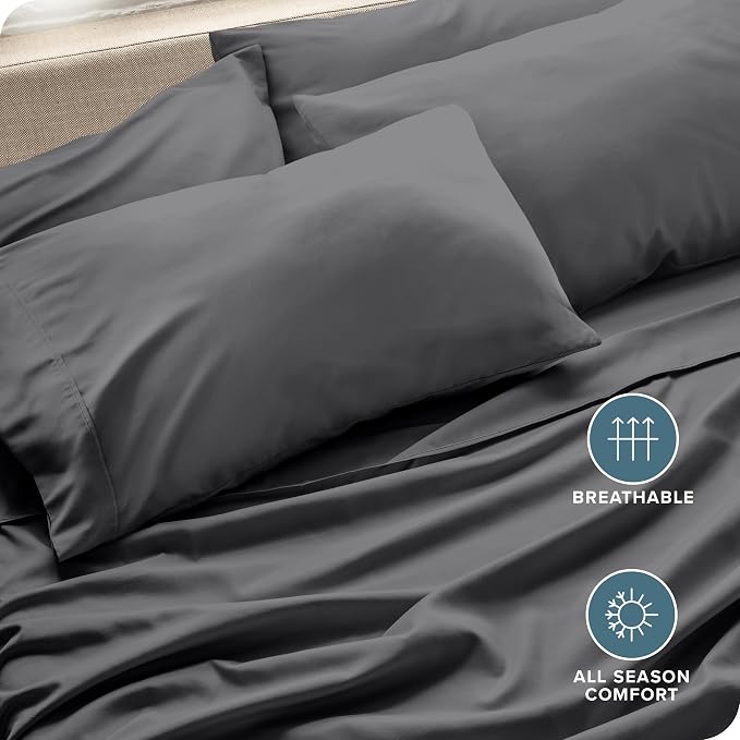 Bare Home Microfiber King Size Pillowcases - Image 5