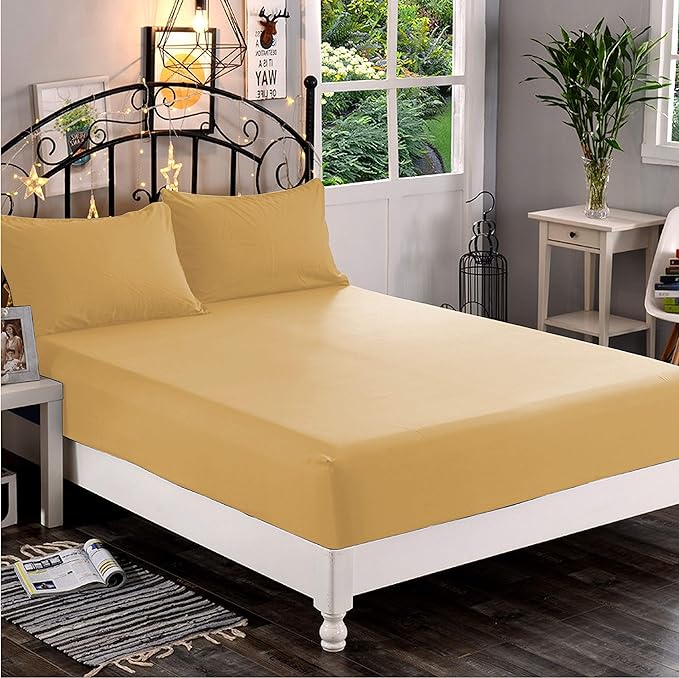 Elegant Comfort 1500 Premium Hotel Quality 1-Piece Fitted Sheet, Softest - Image 2