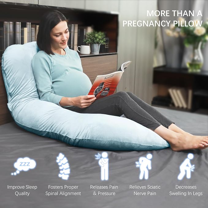MOON PARK Pregnancy Pillows for Sleeping - Image 4