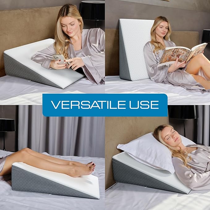 Kolbs Bed Wedge Pillow for Sleep Apnea, FSA Eligible Acid Reflux, and Back Pain - Image 6
