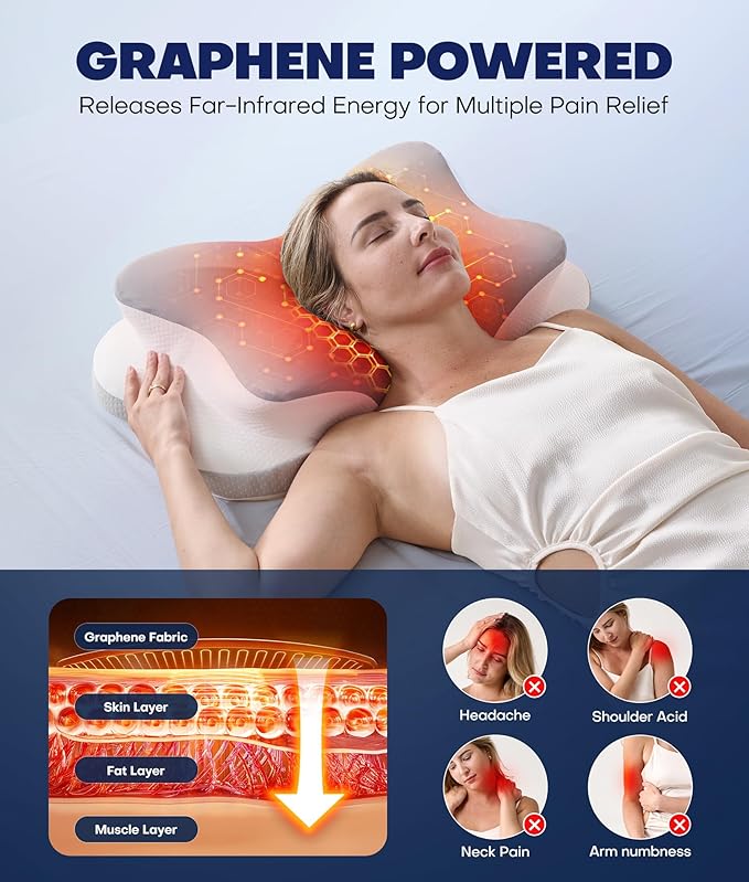 Ultra Pain Relief Cervical Neck Pillow - Image 3