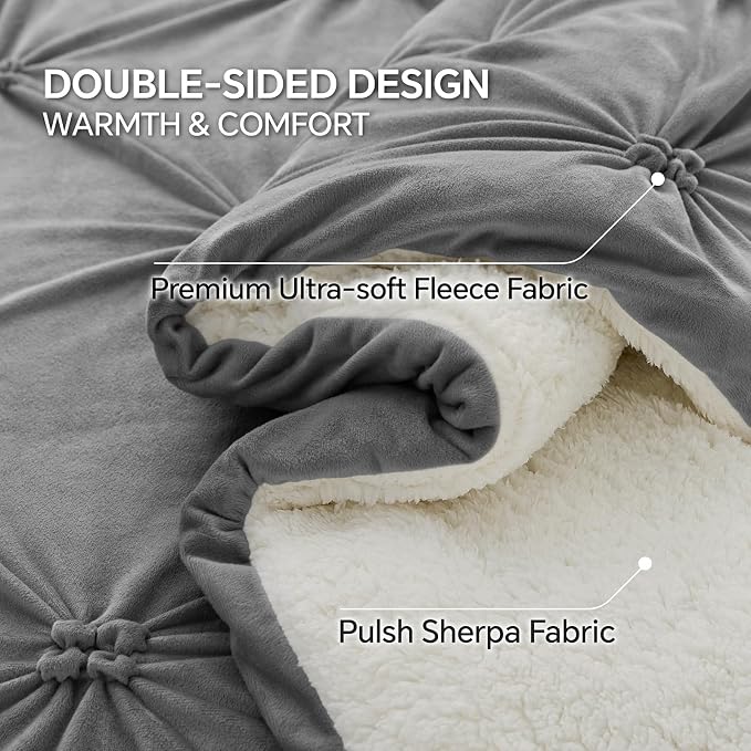 BEDELITE Pituck Fluffy Queen Comforter Set - Image 5