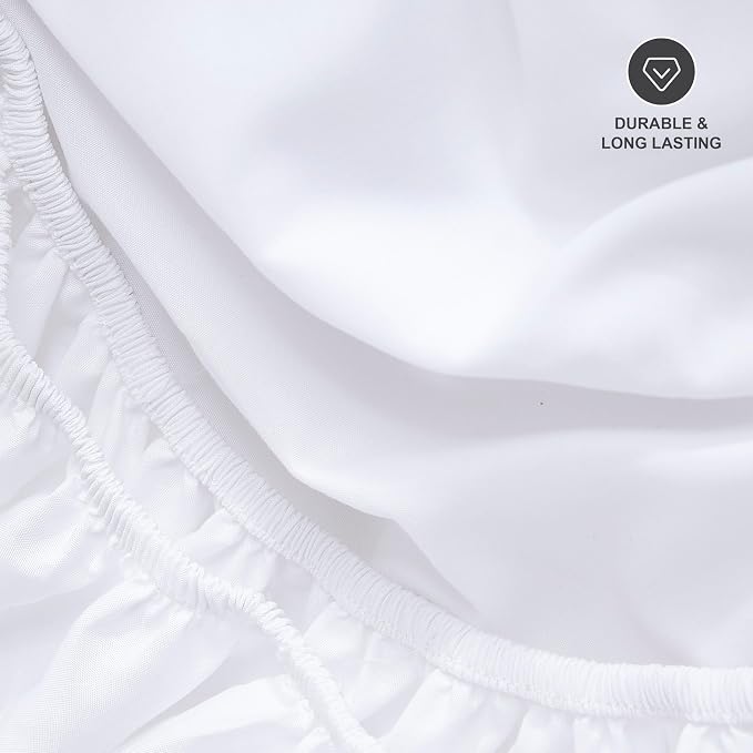 Hotella 100% Microfiber Ultra Soft 78"x80" King Size Fitted Sheet Only - Image 6