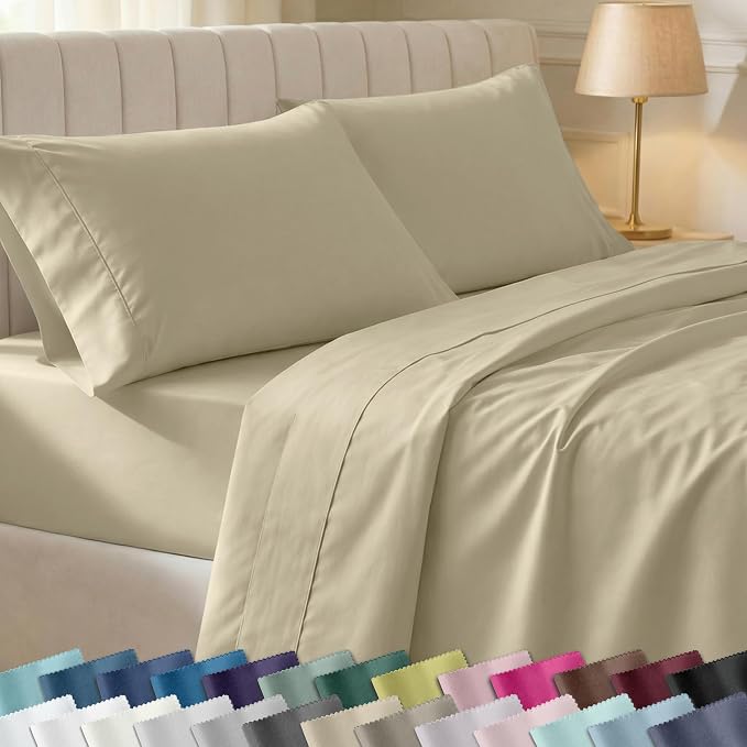 California Design Den 6 Piece King Size Sheets Set by CaliforniaDesignDen