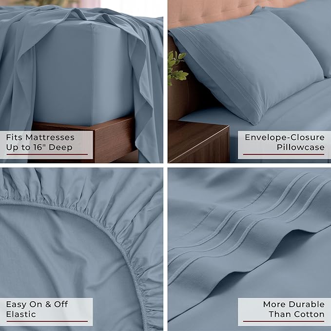 Mellanni King Sheets Set - Image 5