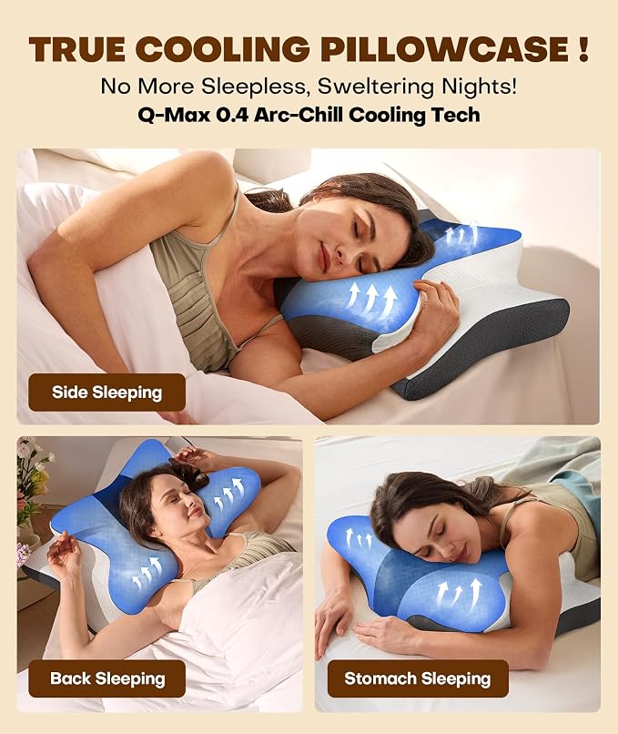 Cozyplayer True Cooling Cervical Neck Pillow - Image 4