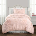Lush Decor Serena Comforter Set, 2 Piece Set, Twin XL, Blush by LushDecor