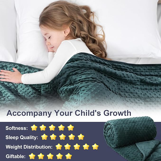 Alomidds Weighted Blanket, Luxury Velvet Weighted Blankets - Image 4