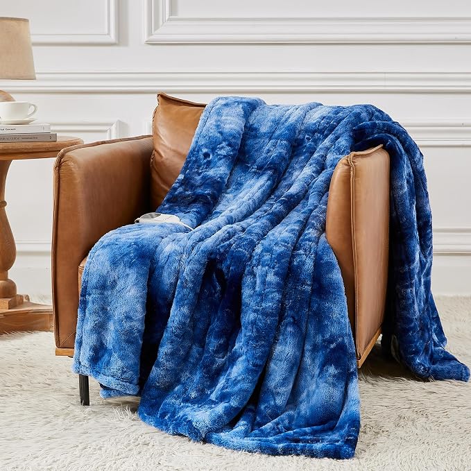 Homemate Heated Blanket Electric Throw by Homemate