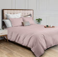 White Classic Pink Duvet Cover King Size, Microfiber Duvet Cover by WhiteClassic