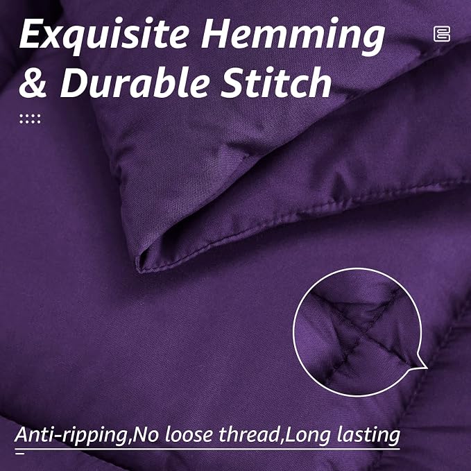 HYLEORY All Season Queen Size Bed Comforter - Image 4