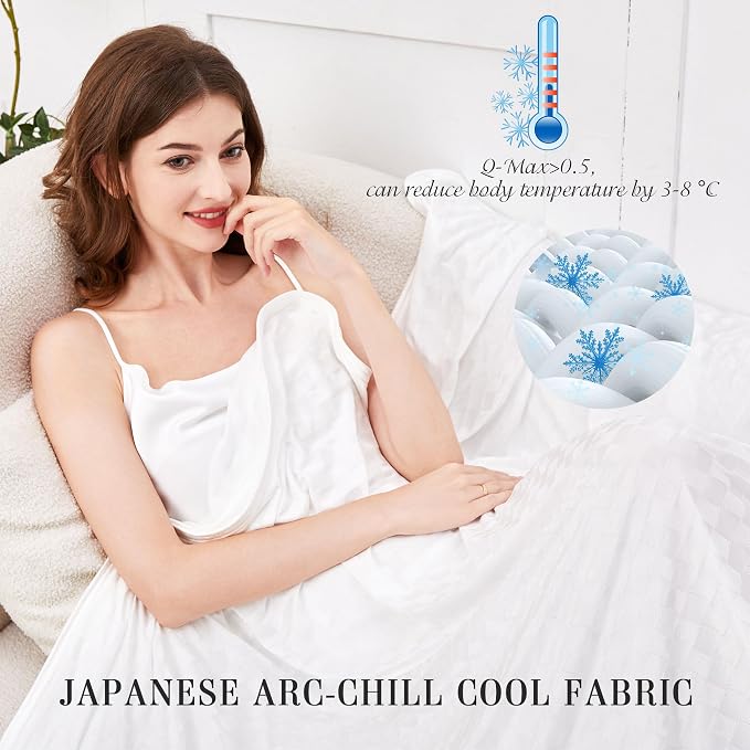 AmyHomie Cooling Blanket, Summer Blankets - Image 2