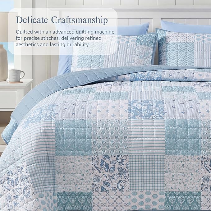 CASAAGUSTO Queen Quilt Set - Image 6